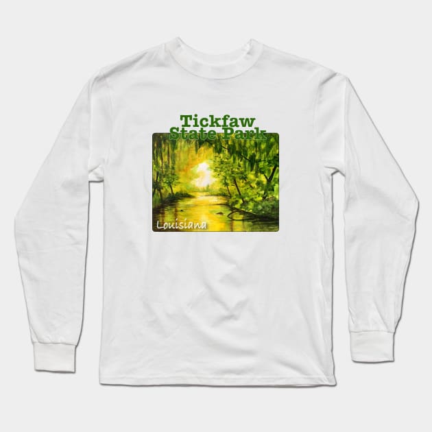 Tickfaw State Park, Louisiana Long Sleeve T-Shirt by MMcBuck